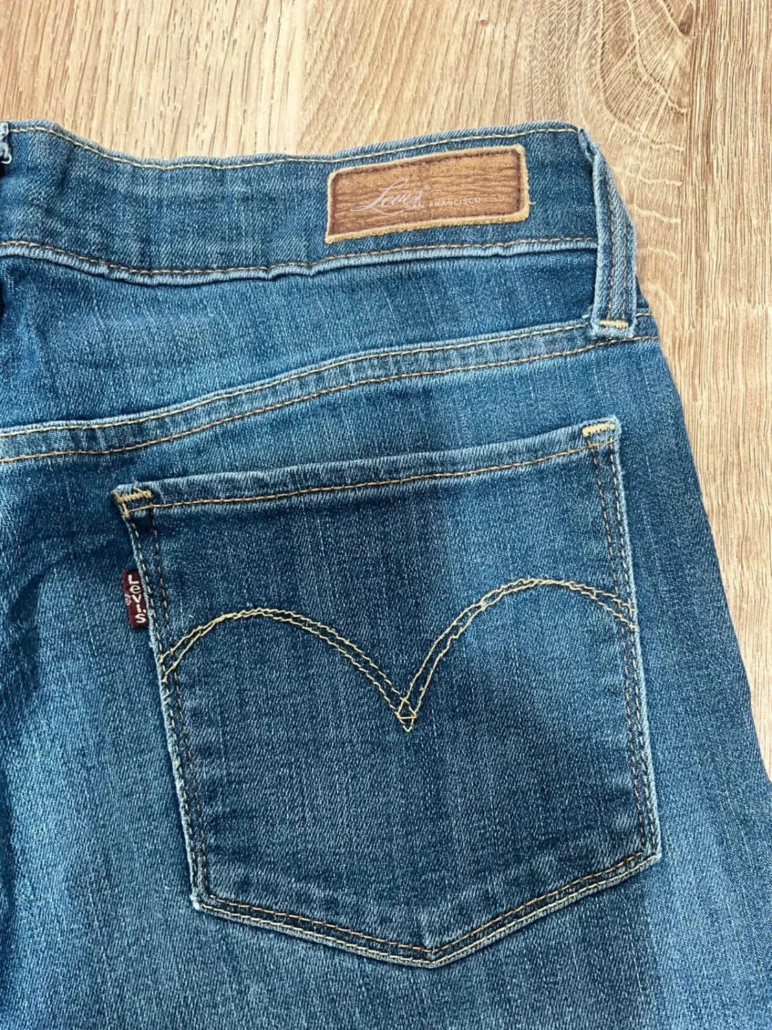 Jean Levi's Slight Curve Skinny Taille 29 Vintage Bleu Lvf 050 – photo 9